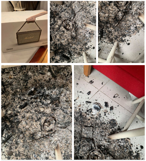 Đang nằm ngủ, chiếc loa bất ngờ phát nổ khi không cắm điện, nam thanh niên thoát chết trong gang tấc-4