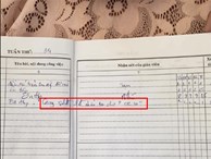Hí hoáy nhắn tin với người thương trong giờ học, cô giáo ra tay viết một câu khiến học sinh xấu hổ chừa đến già