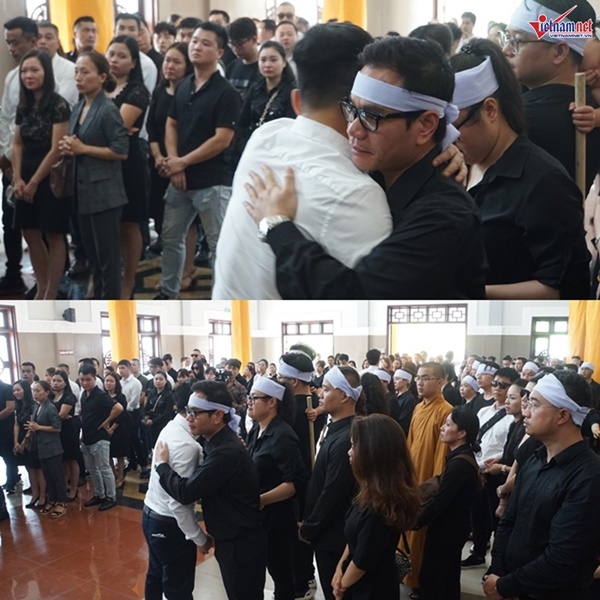 Xuân Bắc viếng người mẫu 37 tuổi mất vì ung thư dạ dày-5