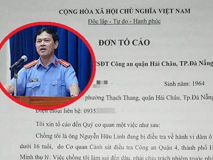 Vợ ông Nguyễn Hữu Linh rút đơn tố cáo những người tạt sơn, 