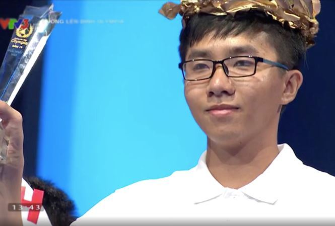 Nam sinh Cần Thơ đạt kỷ lục 19 năm của Đường lên đỉnh Olympia-2