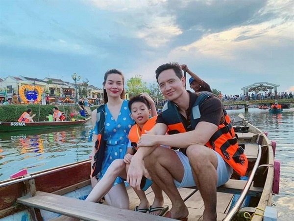 Giữa tin đồn mang thai, Hồ Ngọc Hà hạnh phúc cùng Kim Lý và con trai đi du lịch như một gia đình-2