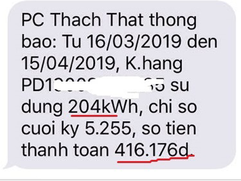 Cách kiểm tra tiền điện hàng tháng để tránh thiệt thòi-3