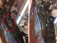 Nha Trang: Lại thêm một em bé ngã xuống thang cuốn ở trung tâm thương mại khiến người chứng kiến thót tim