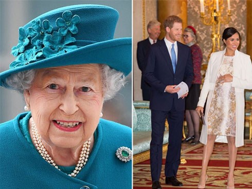 Nữ hoàng bất ngờ làm điều này trước ngày Công nương Meghan hạ sinh con đầu lòng