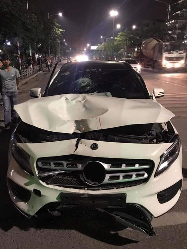 Tài xế xe Mercedes khai có uống rượu bia trước khi tông chết 2 phụ nữ ở Hà Nội rồi bỏ chạy-1