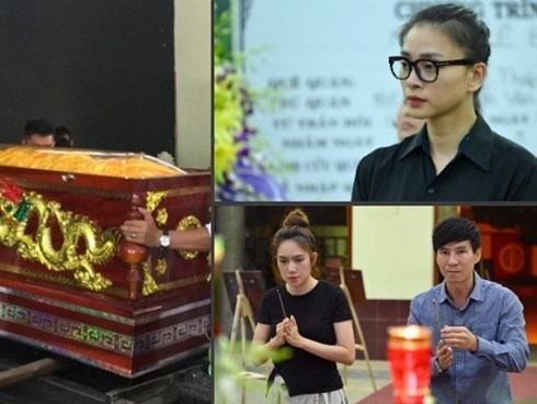 NSƯT Kim Xuân, Ngô Thanh Vân, Lý Hải nghẹn ngào khi đến viếng Lê Bình