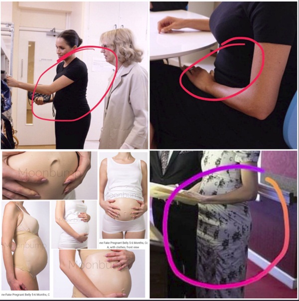 Quá ngày dự sinh vẫn im hơi lặng tiếng, Meghan tiếp tục bị nghi ngờ mang thai giả khi lộ ra điểm bất thường không thể chối cãi này-1