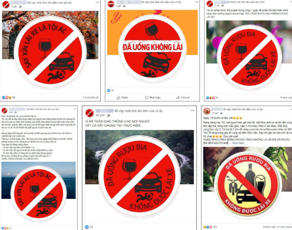 Sau tai nạn thương tâm ở hầm Kim Liên, cộng đồng mạng đồng loạt thay avatar Facebook với thông điệp: Say xỉn lái xe là tội ác!-4