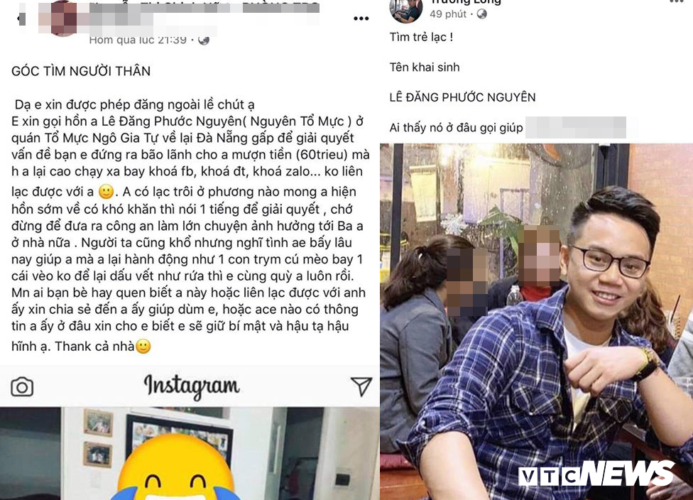 Hàng trăm người truy tìm thanh niên vay hơn 10 tỷ đồng rồi mất tích ở Đà Nẵng-1