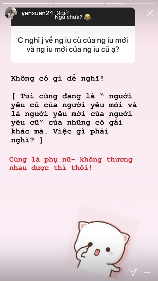 Bị hỏi về ex của bạn trai, người yêu Lâm Tây tuyên bố: Cùng là phụ nữ, không thương nhau được thì thôi!-2