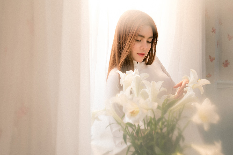 Hình ảnh bất ngờ của gái ngành phim Quỳnh Búp Bê-5