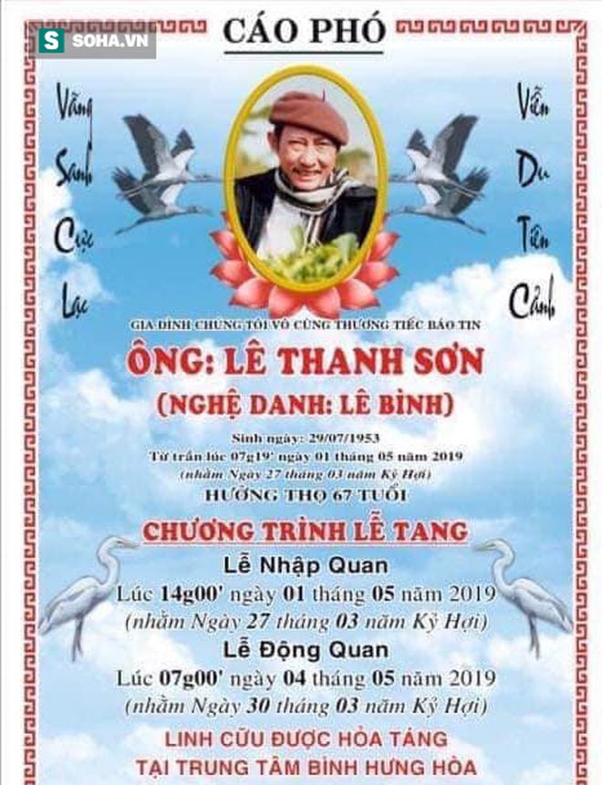 Vợ cũ, con gái, các nghệ sĩ đau đớn đưa tiễn Lê Bình về nơi an nghỉ cuối cùng-1