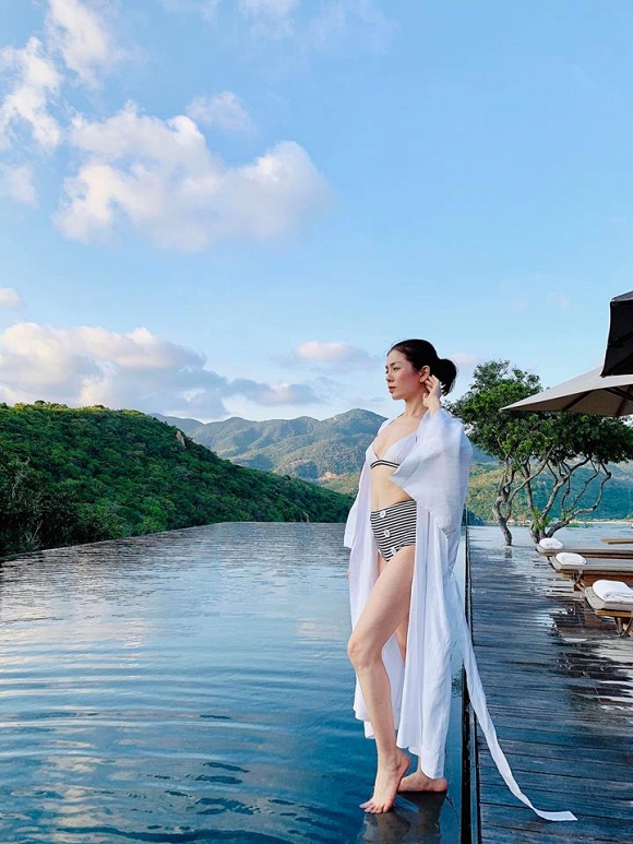 Lệ Quyên khoe vòng eo 58 cm, sắp đuổi kịp Nữ hoàng nội y Ngọc Trinh-3