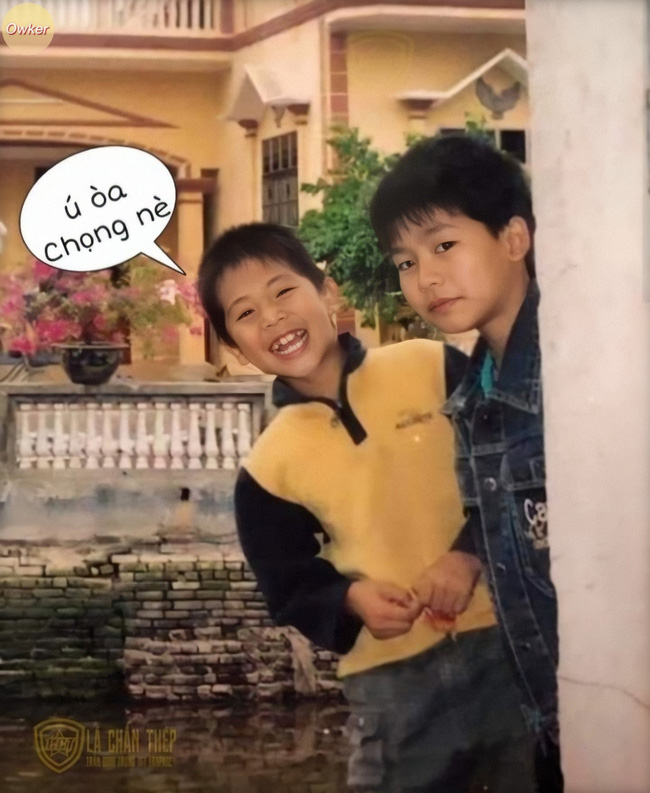 Cười đổ ghế với loạt ảnh thơ ấu mới hé lộ của dàn cầu thủ Việt: Đức Huy chất từ bé, bất ngờ nhất là Lâm Tây-16