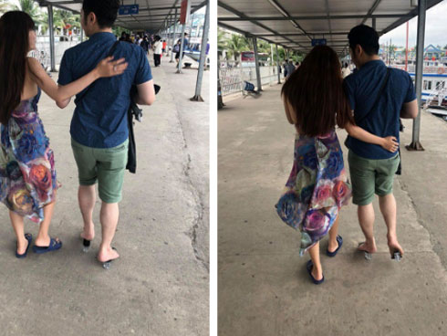 Vụ tráo đổi dép hot nhất MXH: Đoạn clip 1 phút ghi lại toàn bộ hành động của người đàn ông-1