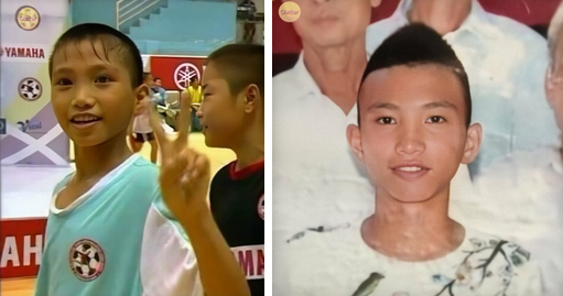 Cười đổ ghế với loạt ảnh thơ ấu mới hé lộ của dàn cầu thủ Việt: Đức Huy chất từ bé, bất ngờ nhất là Lâm Tây-3