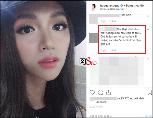 Tự khen mình đẹp kiêu sa và đài các, Hương Giang không ngờ bị phản ứng mạnh: Khác gì con cá trê-6