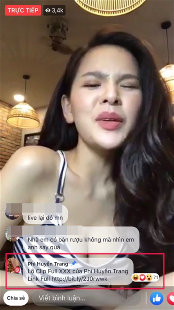 Giữa tâm bão lộ clip nóng, hot girl Mì Gõ livestream cười nói, tự tạo phốt?-2