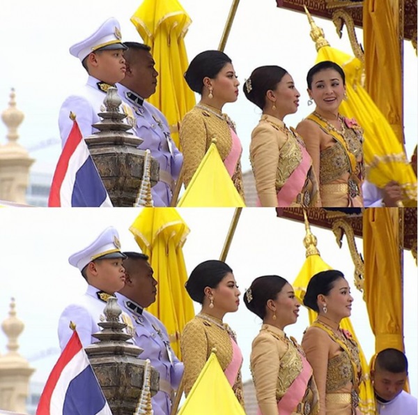 Tân Hoàng hậu Thái Lan bất ngờ gây thiện cảm với dân chúng nhờ một loạt khoảnh khắc đặc biệt chưa từng thấy trong lễ đăng quang của Quốc vương-4