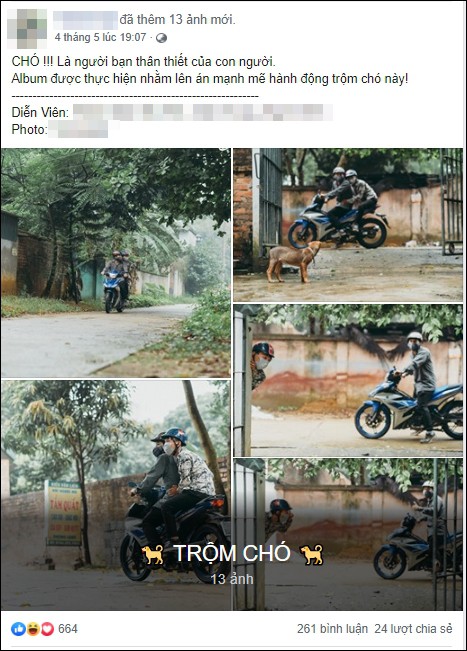 Nhóm bạn trẻ thực hiện bộ ảnh lên án nạn trộm chó khiến dân tình xôn xao-1