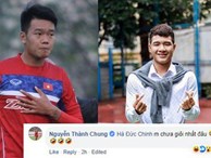 Cầu thủ Thành Chung tag Hà Đức Chinh rồi 'đùa cợt' trong bài đăng về tin đồn 'nam sinh lớp 10 làm nhiều nữ sinh có bầu'