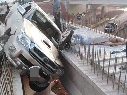 Hiện trường vụ tai nạn