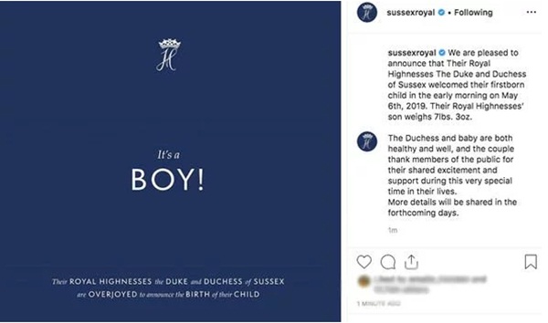 Vừa mới chào đời, con đầu lòng của Meghan đã làm nên lịch sử của Hoàng gia Anh, nổi bật nhất từ trước đến nay-2