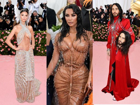 Thảm đỏ Met Gala 2019: Lady Gaga liên tục lột đồ khoe nội y, Cardi B mặc cực kín nhưng gây liên tưởng nhạy cảm