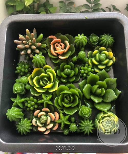 Mẹ đơn thân bỗng gây sóng gió trên MXH nhờ những chiếc bánh thạch đẹp như vườn cây cảnh-2