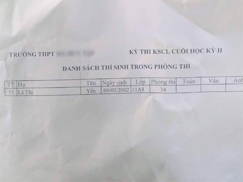 Nỗi khổ của những đứa tên vần Y vần X: Đi thi một mình một phòng, giám thị nhiều hơn thí sinh