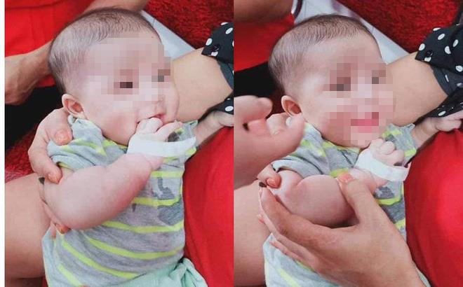 Mẹ bế con gái vào trung tâm y tế gửi rồi bỏ đi-1