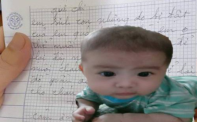 Mẹ bế con gửi cho người lạ rồi bỏ đi: Hé lộ lá thư tay xót xa của người mẹ-1