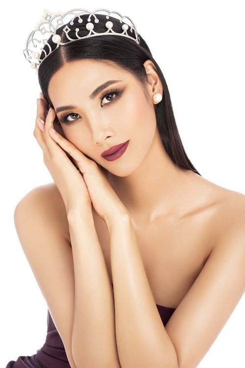 Là người kế nhiệm tại Miss Universe, Hoàng Thùy kế thừa luôn kiểu tóc tém thương hiệu của HHen Niê?-1