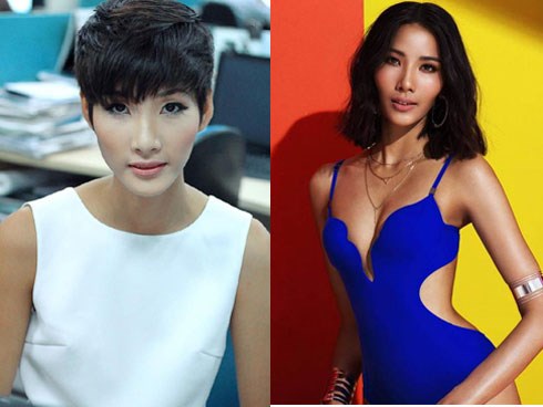 Là người kế nhiệm tại Miss Universe, Hoàng Thùy kế thừa luôn kiểu tóc tém thương hiệu của H'Hen Niê?