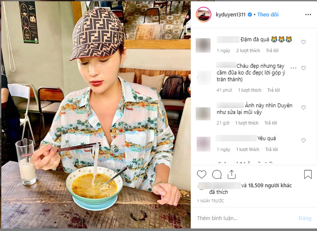 Tội Kỳ Duyên, hễ đăng ảnh ăn uống kiểu gì cũng bị dân mạng săm soi loạt chi tiết kém hoàn hảo-1