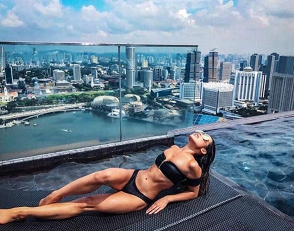 Người đẹp gà chiên Philippines cao mét sáu vẫn sexy nghẹt thở-17