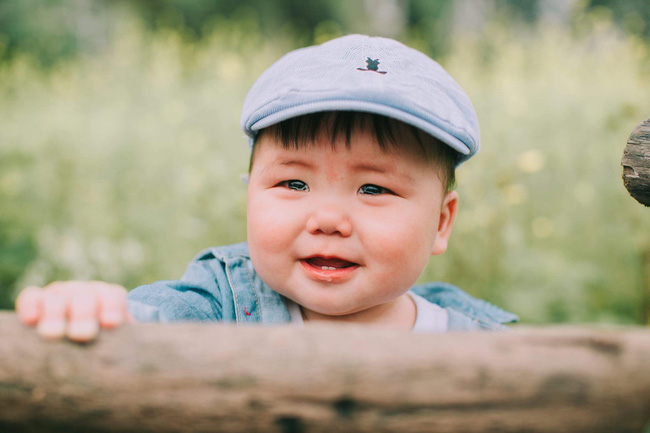 Cậu nhóc khóc ré ăn vạ khi phải chụp ảnh bên bạn chó: Dễ thương quá mức quy định rồi nhé!-3