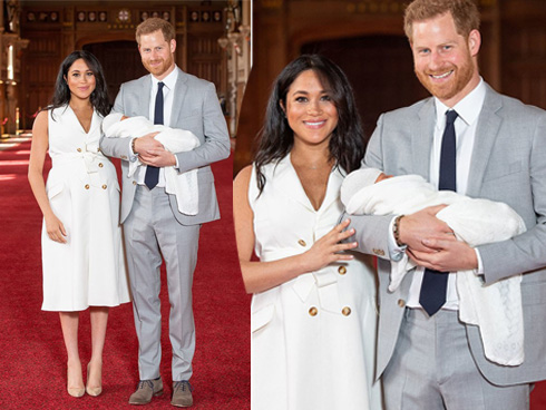 Con trai đầu lòng của Meghan đã tạo nên khoảnh khắc chưa từng có trong bức hình lịch sử, đánh dấu mốc quan trọng của Hoàng gia Anh ở điểm đặc biệt này-3