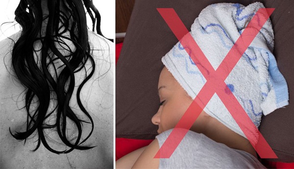 Những bệnh nguy hiểm nếu bạn thường xuyên để tóc ẩm ướt khi đi ngủ-2