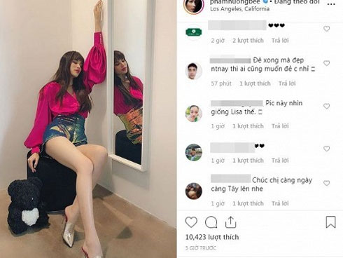 Dạo gần đây, Phạm Hương như trẻ ra vài tuổi nhờ 2 công thức diện đồ này-6