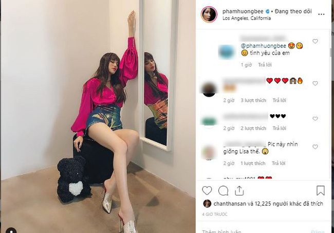 Phạm Hương được khen đẻ xong mà đẹp thế này nhưng phản ứng phía sau thì thật khó hiểu-2