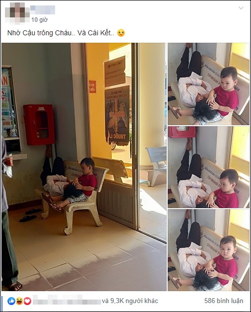 Cậu được nhờ trông cháu và cái kết say sưa khiến dân mạng phì cười-1