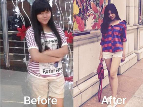 Câu chuyện giảm cân đang HOT nhất tuần: cô gái “lột xác” với eo thon dáng gọn, giảm 25kg