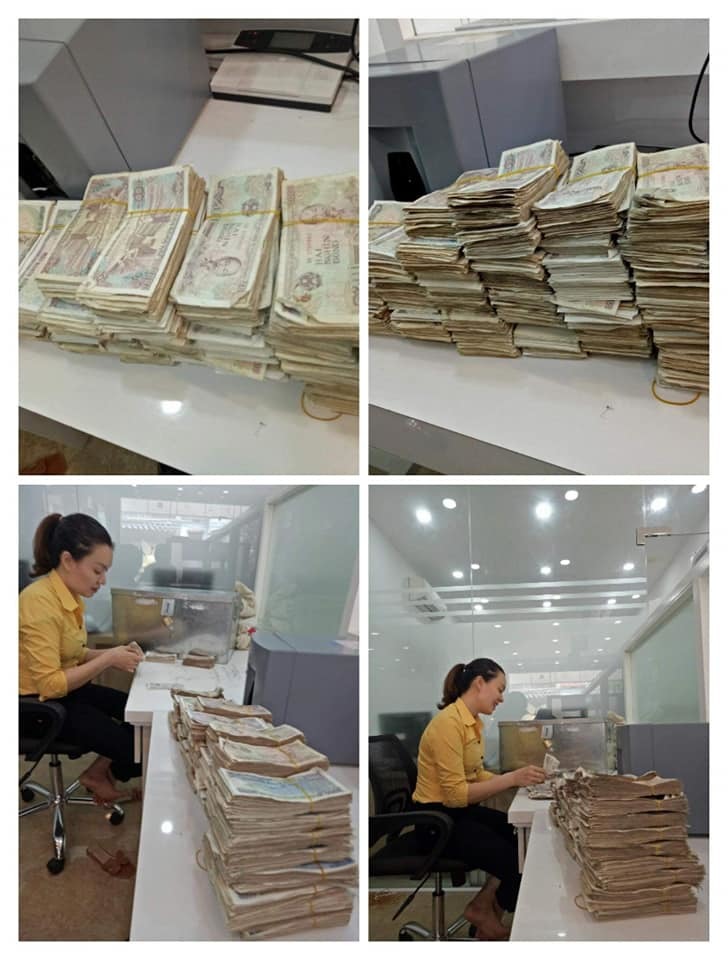 Vợ chồng già 78 tuổi chở bao tải tiền gửi tiết kiệm: Hy hữu ở Quảng Bình-4