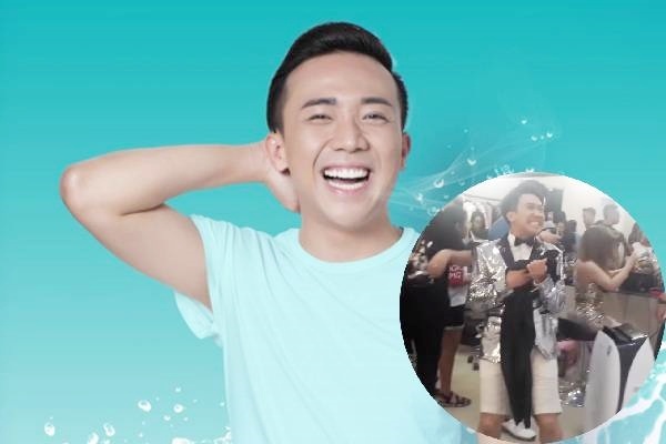 Trấn Thành ngượng chín mặt vì ra sân khấu quên thay quần-1