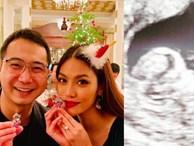 Chồng Lan Khuê khoe ảnh siêu âm thai nhi, chính thức xác nhận chuyện có em bé