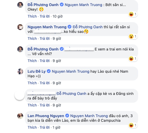 Bình phẩm bức ảnh của dàn diễn viên xinh đẹp, Mạnh Trường bị Quỳnh búp bê mắng thẳng mặt”-3