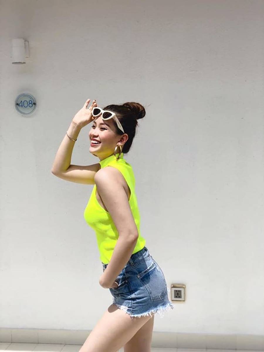 Á hậu Phương Nga chạm trán người tình màn ảnh của bạn trai Bình An-13