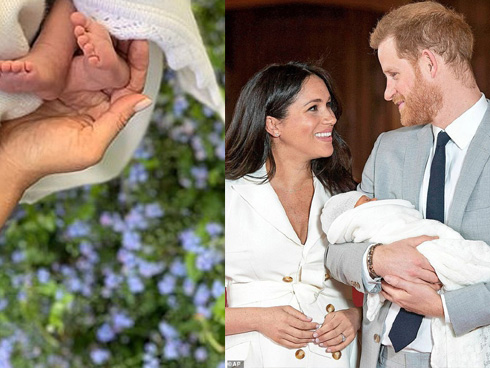 Cùng được dắt đi dạo, dân mạng cười bò với phản ứng của em bé và chú cún Shiba khi nhìn thấy nhau-1